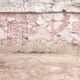 Geometric wall paintings in a Çatalhöyük building.